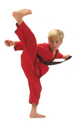 pictures of kids doing karate